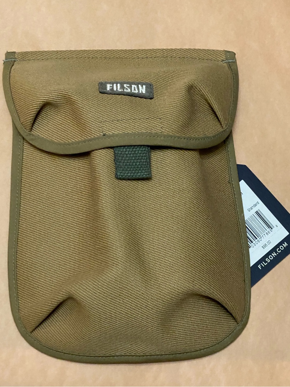 Filson x Runabout Goods Tan Utility Pouch
